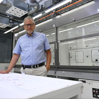 Felix Burger, Lonza AG, responsabile generale del progetto laboratorio